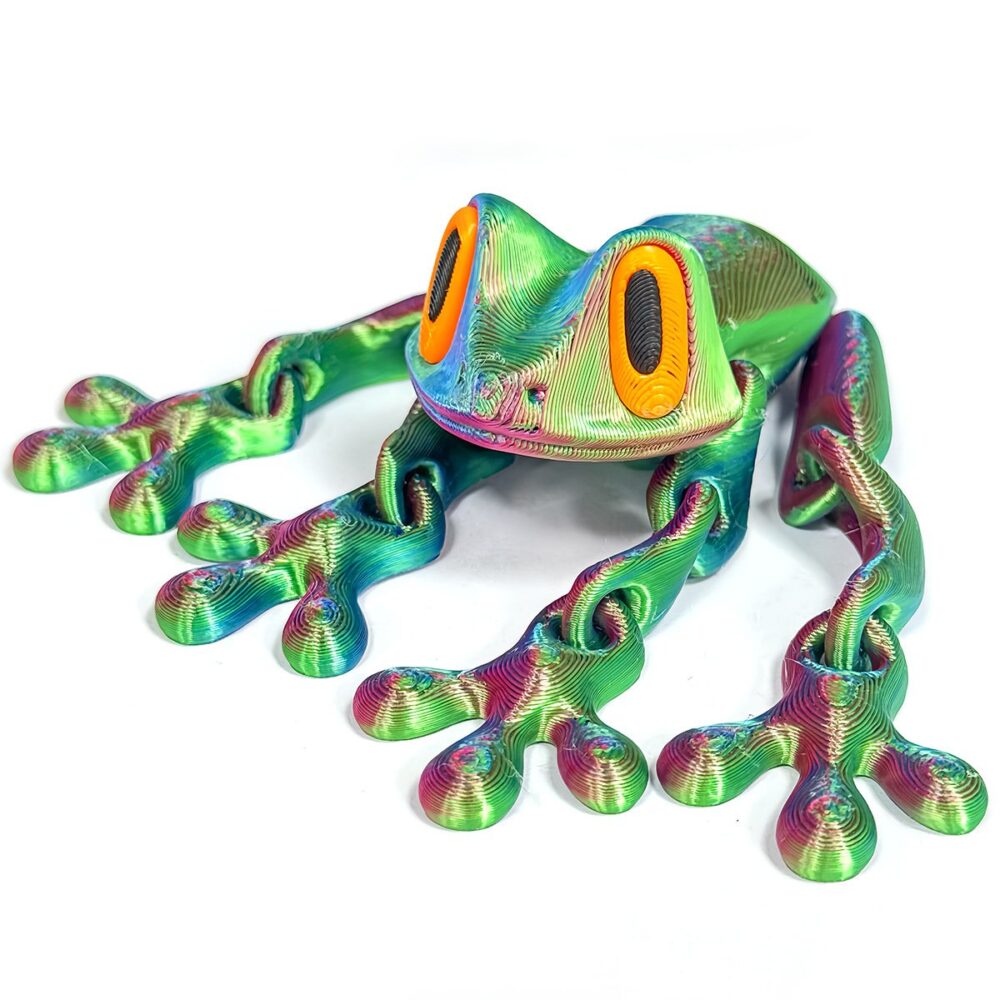 🐸✨2025 Trending 3D Magnetic Frog Figurine with Movable Joints. Fun Decorative Fridge Magnet. Perfect for Cabinet. - Image 12