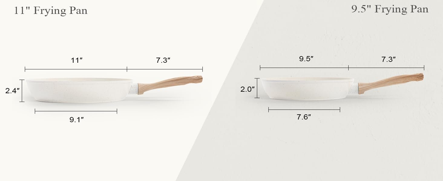 【One Day Only】17 Pcs Pots and Pans Set Non Stick Kitchen Cookware Sets